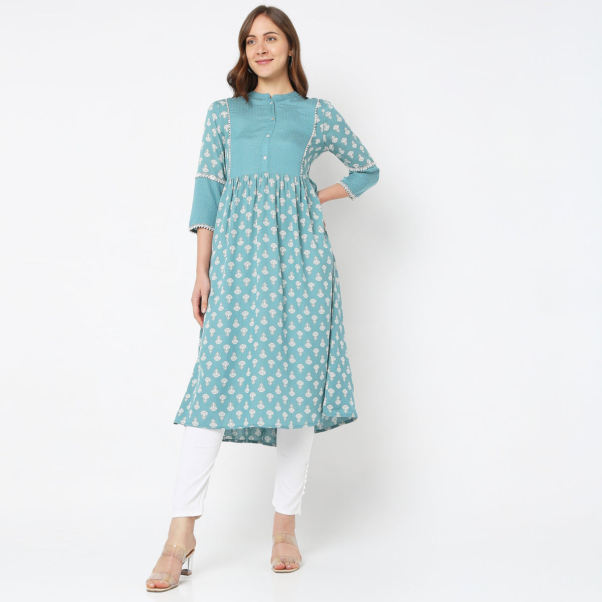 Regular Fit Printed Kurta