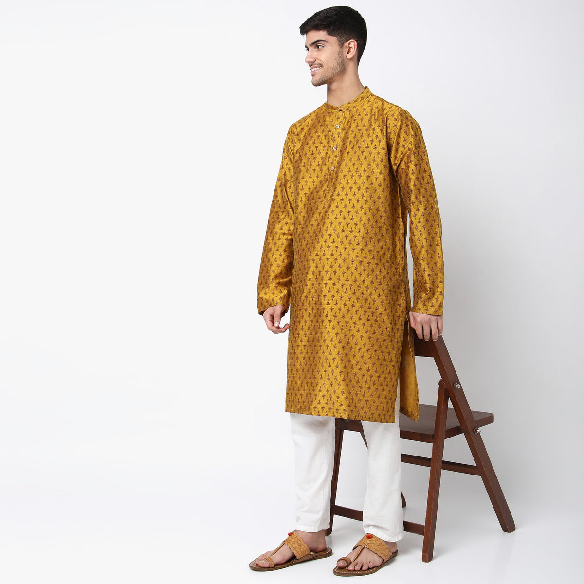 Regular Fit Printed Kurta