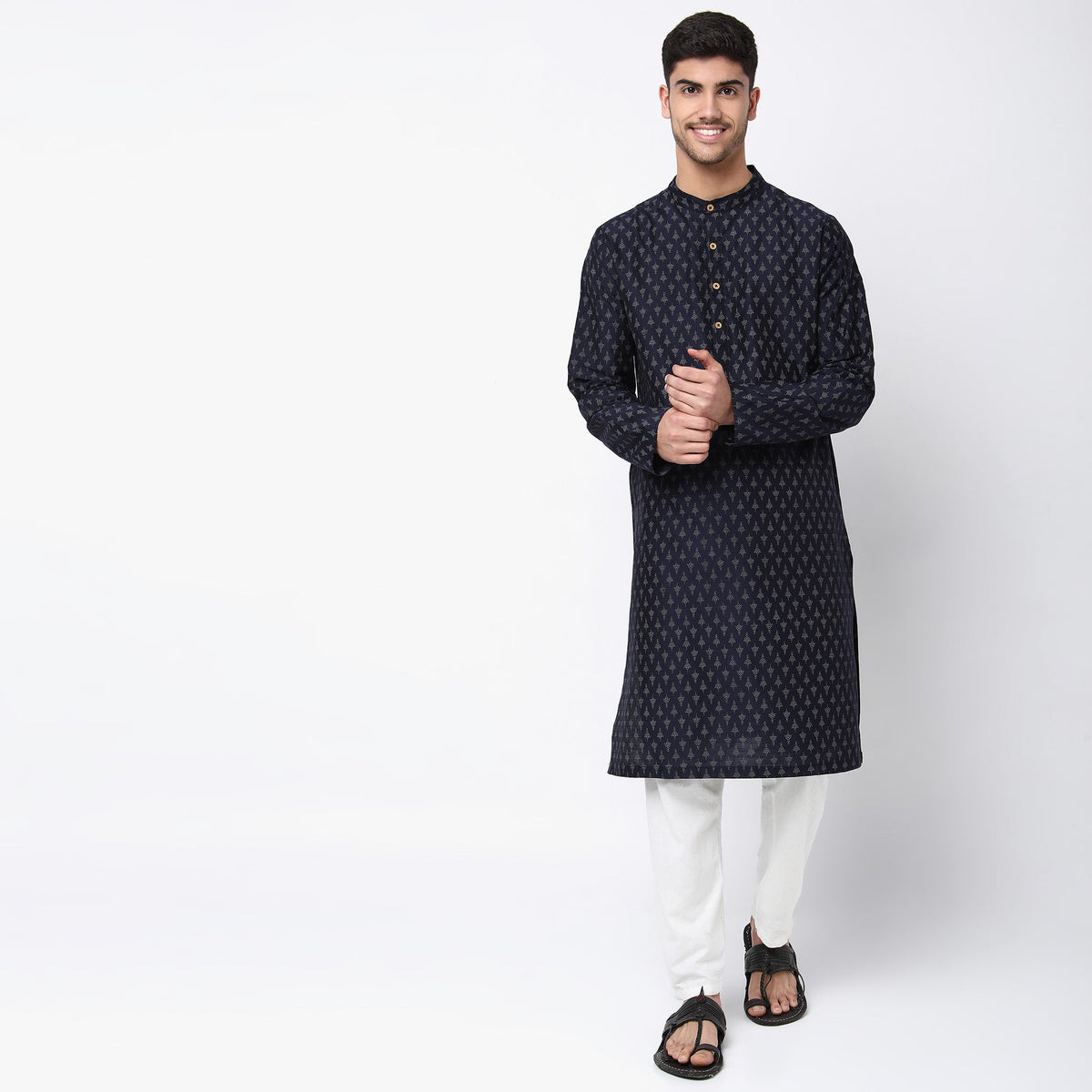 Regular Fit Printed Kurta