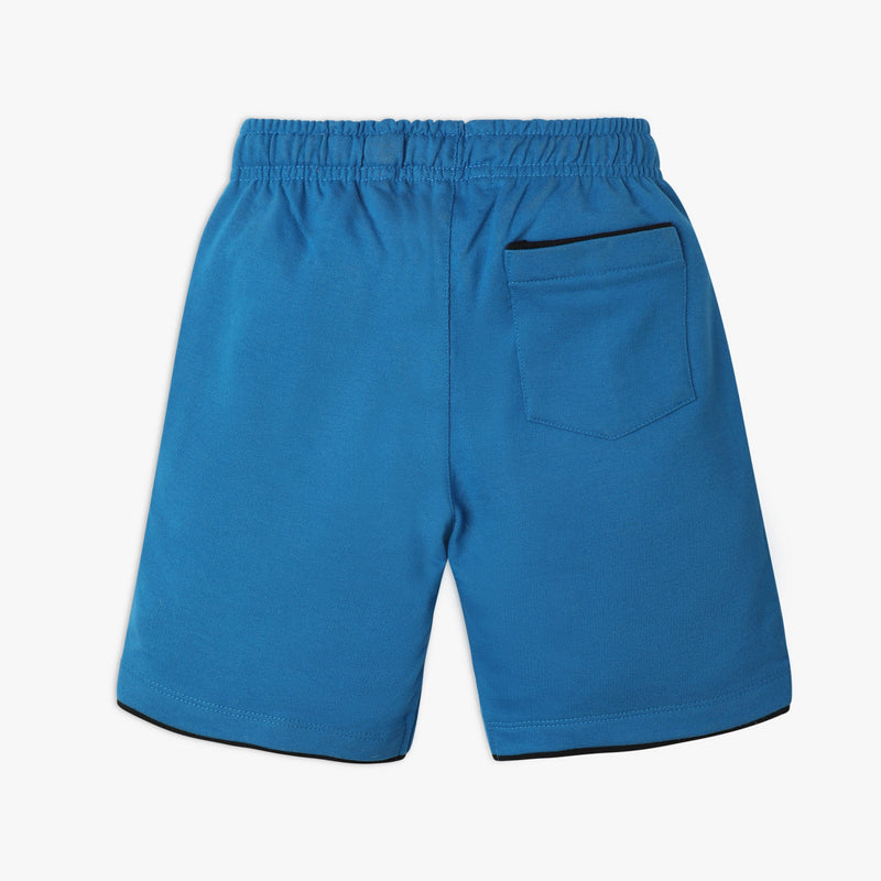 Boy's Regular Fit Printed Mid Rise Shorts