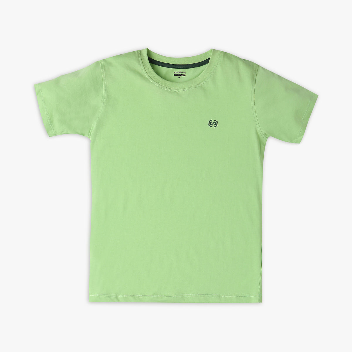 Boy's Regular Fit Solid T-Shirt