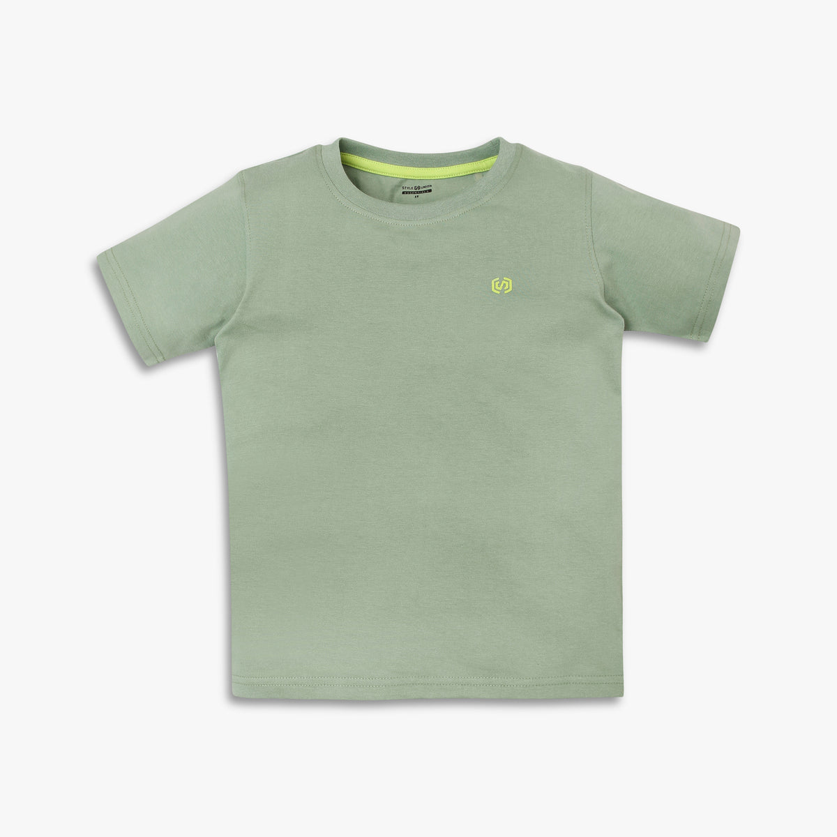 Boy's Regular Fit Solid T-Shirt