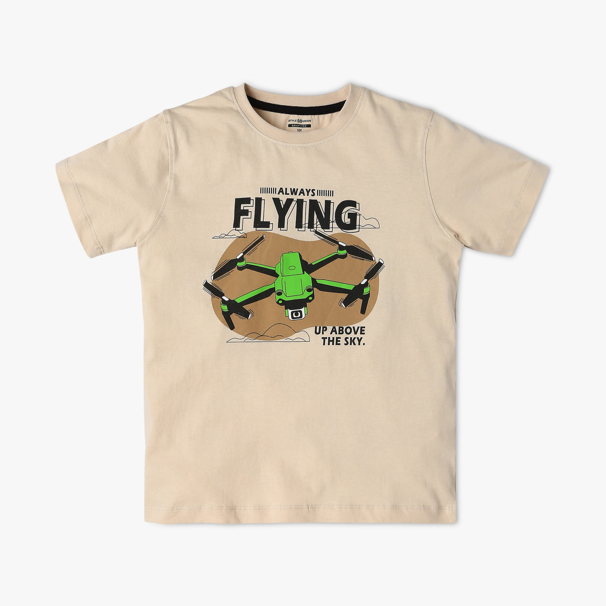 Boy's Regular Fit Graphic T-Shirt