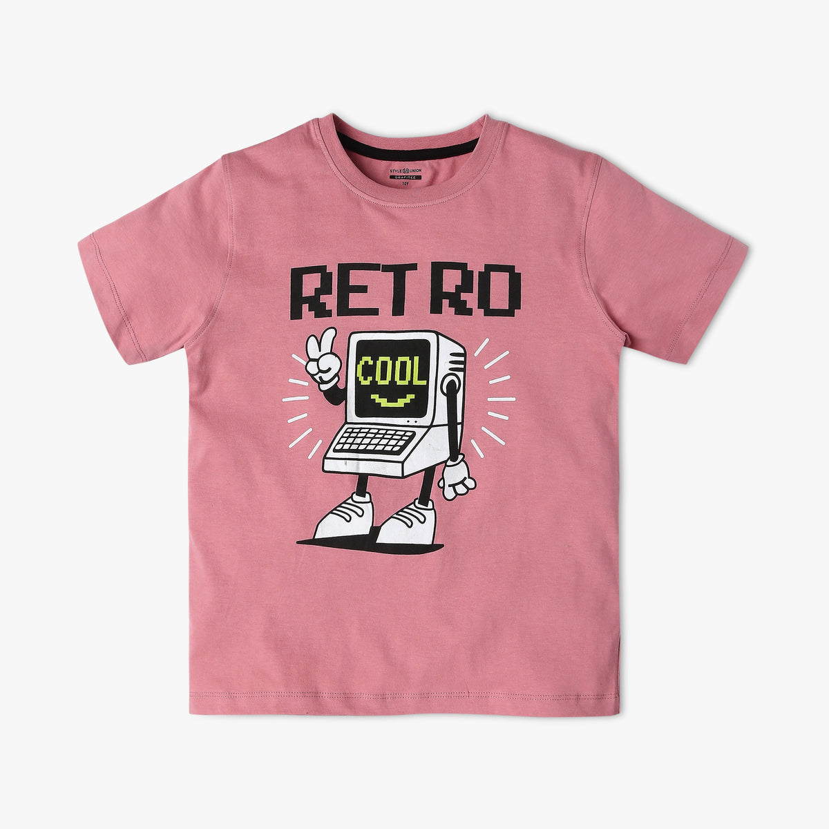 Boy's Regular Fit Graphic T-Shirt