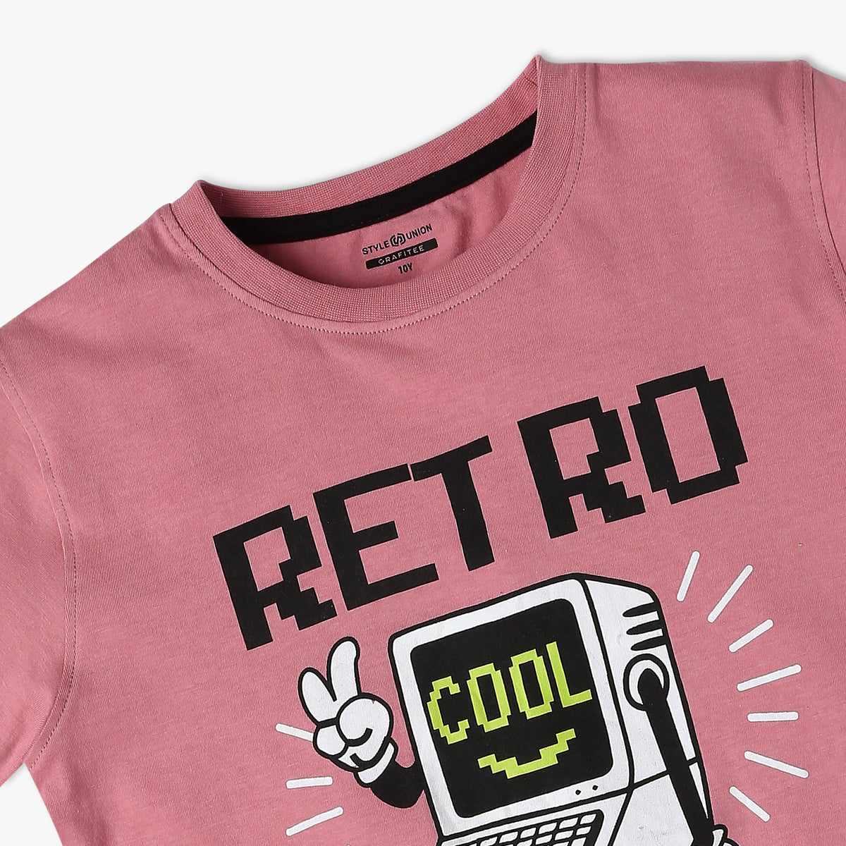 Boy's Regular Fit Graphic T-Shirt