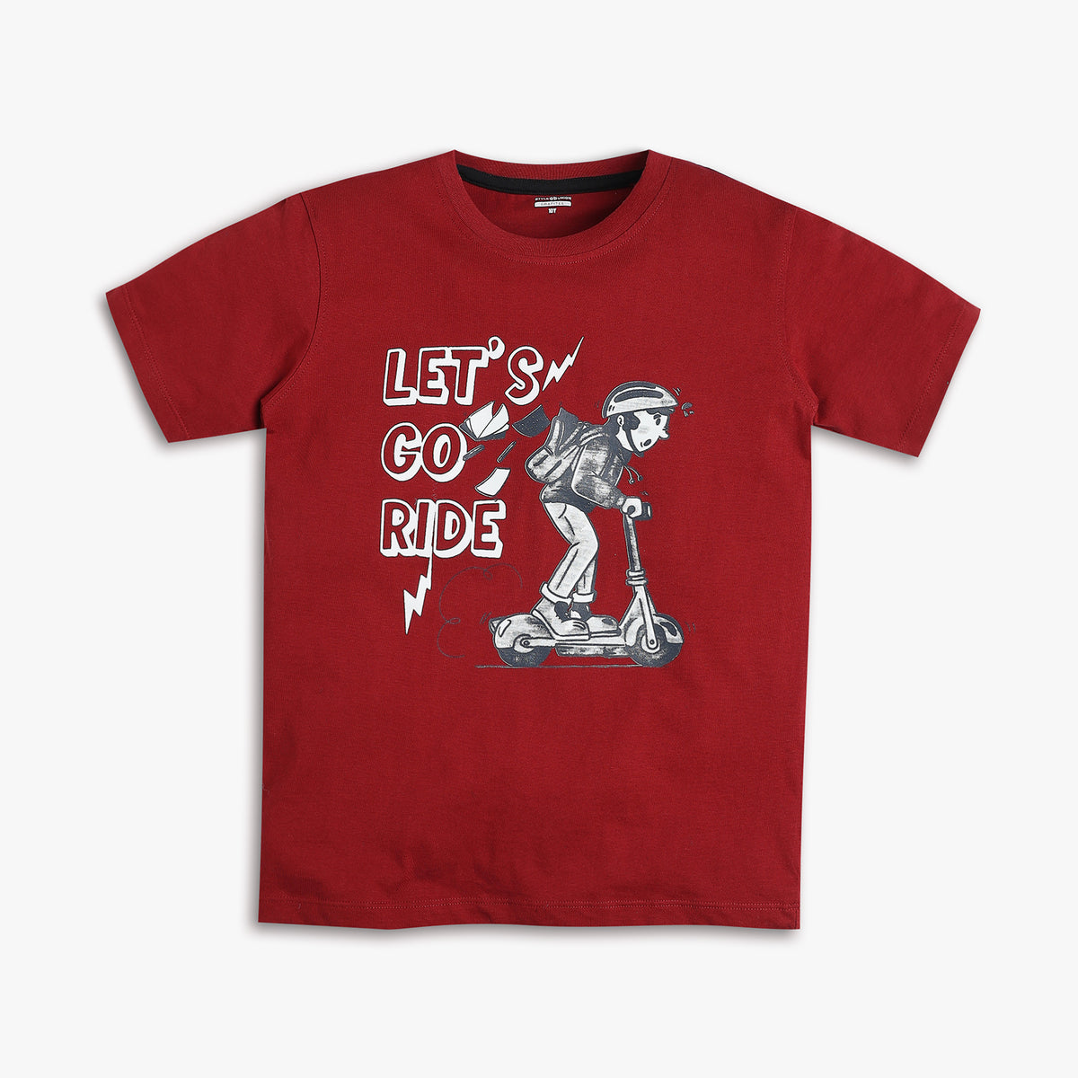 Boys Regular Fit Graphic T-Shirt