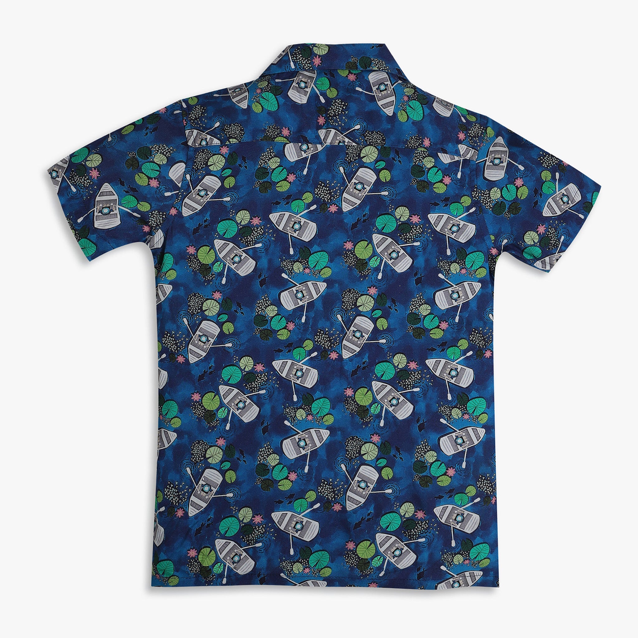 Boys Regular Fit Printed Shirt