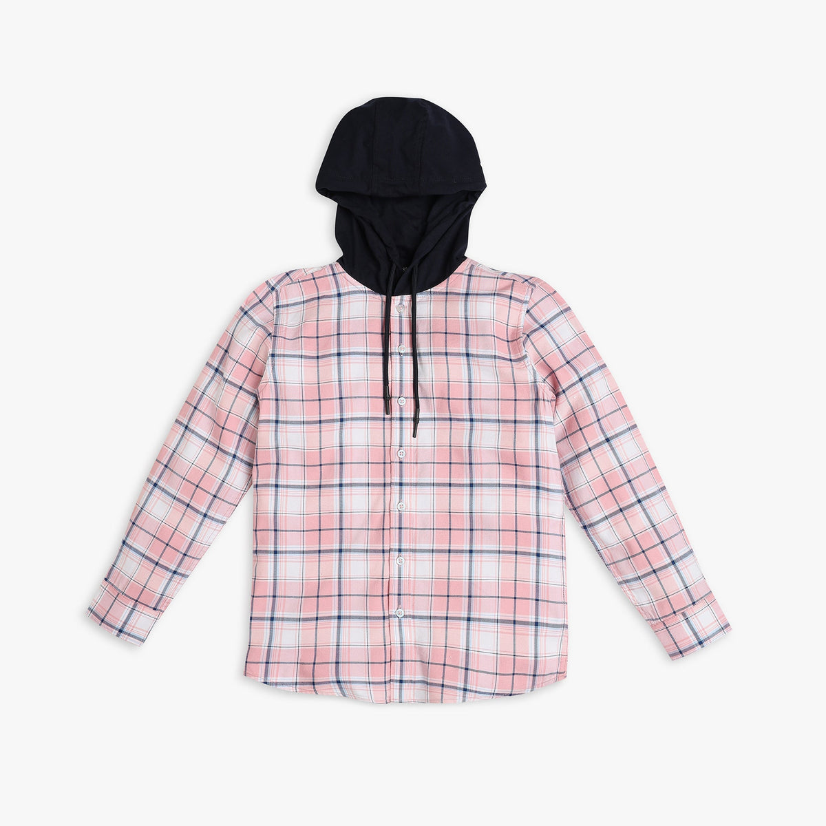 Boys Regular Fit Checkered Shirt