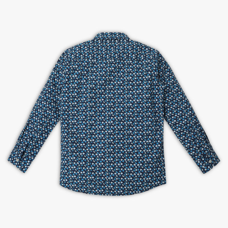 Boys Regular Fit Printed Shirt