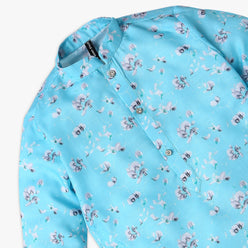 Boy's Regular Fit Printed Kurta Sets