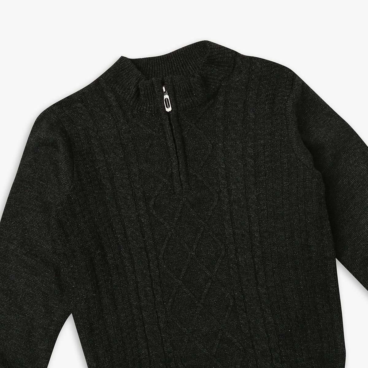 Boy's Regular Fit Jacquard Sweater