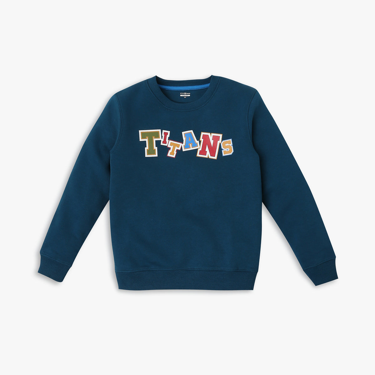 Boy's Regular Fit Graphic Sweat Tees