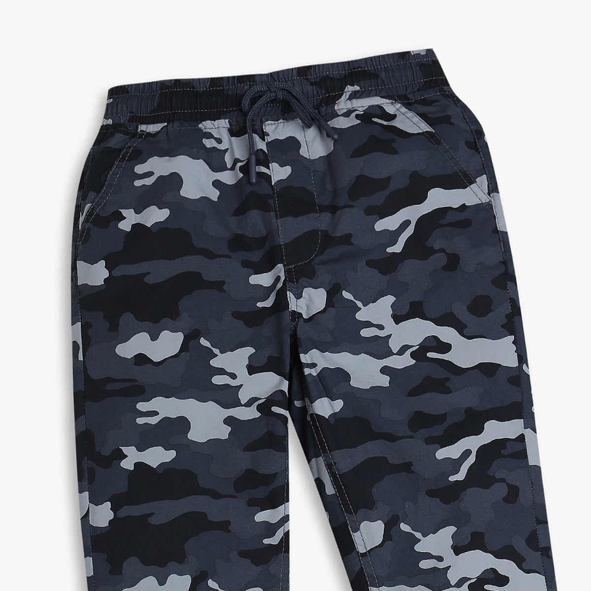 Boys Regular Fit Printed Mid Rise Joggers