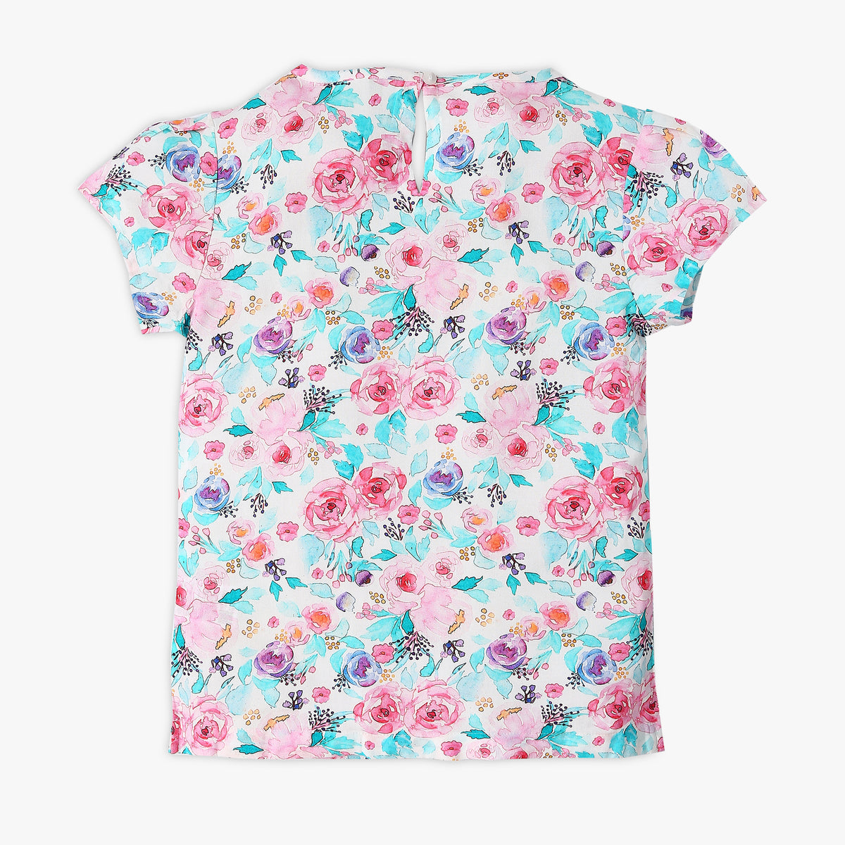 Girl's Regular Fit Printed Top