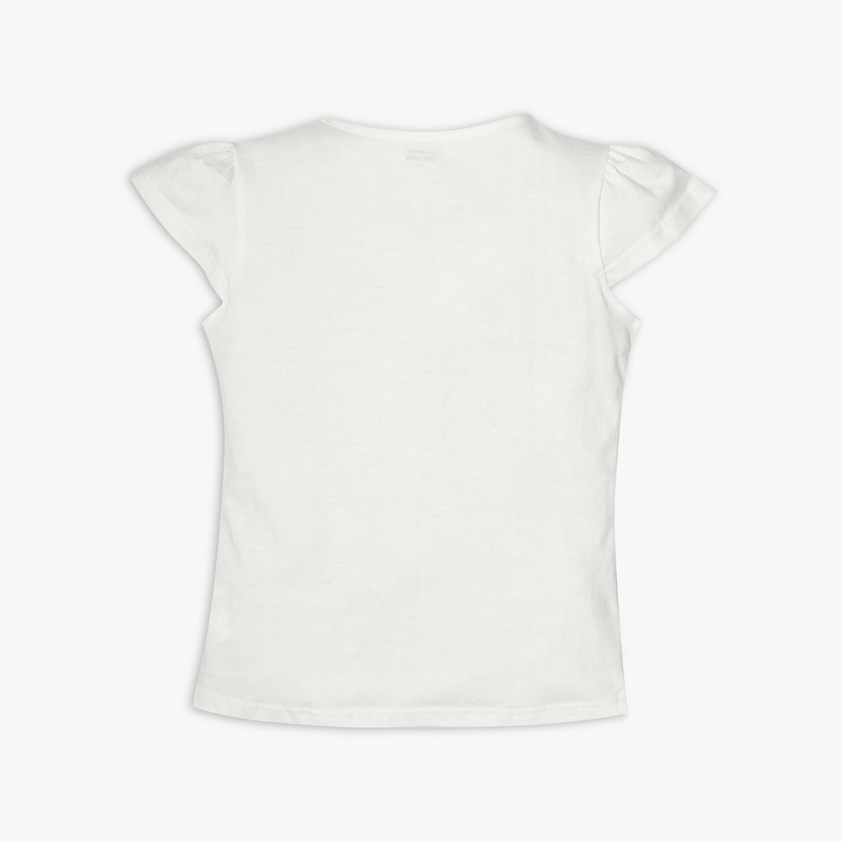 Girl's Regular Fit Solid T-Shirt