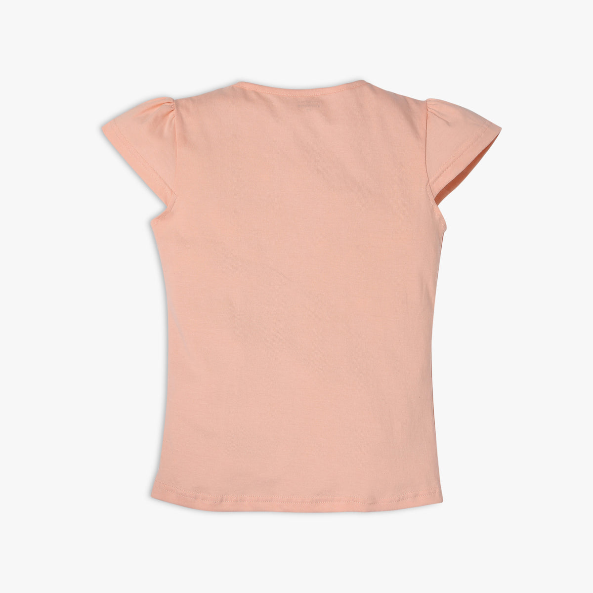 Girl's Regular Fit Solid T-Shirt