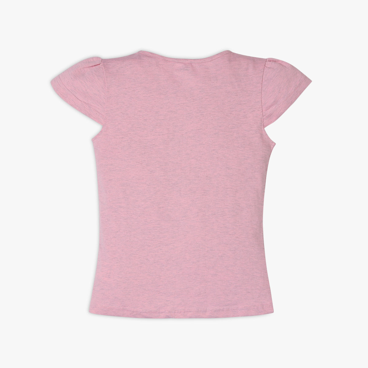 Girl's Regular Fit Solid T-Shirt