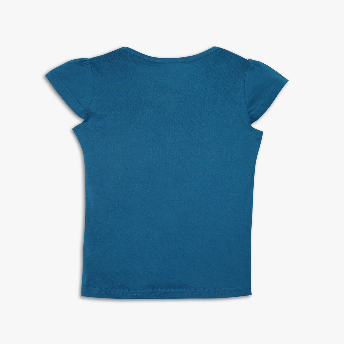 Girl's Regular Fit Solid T-Shirt