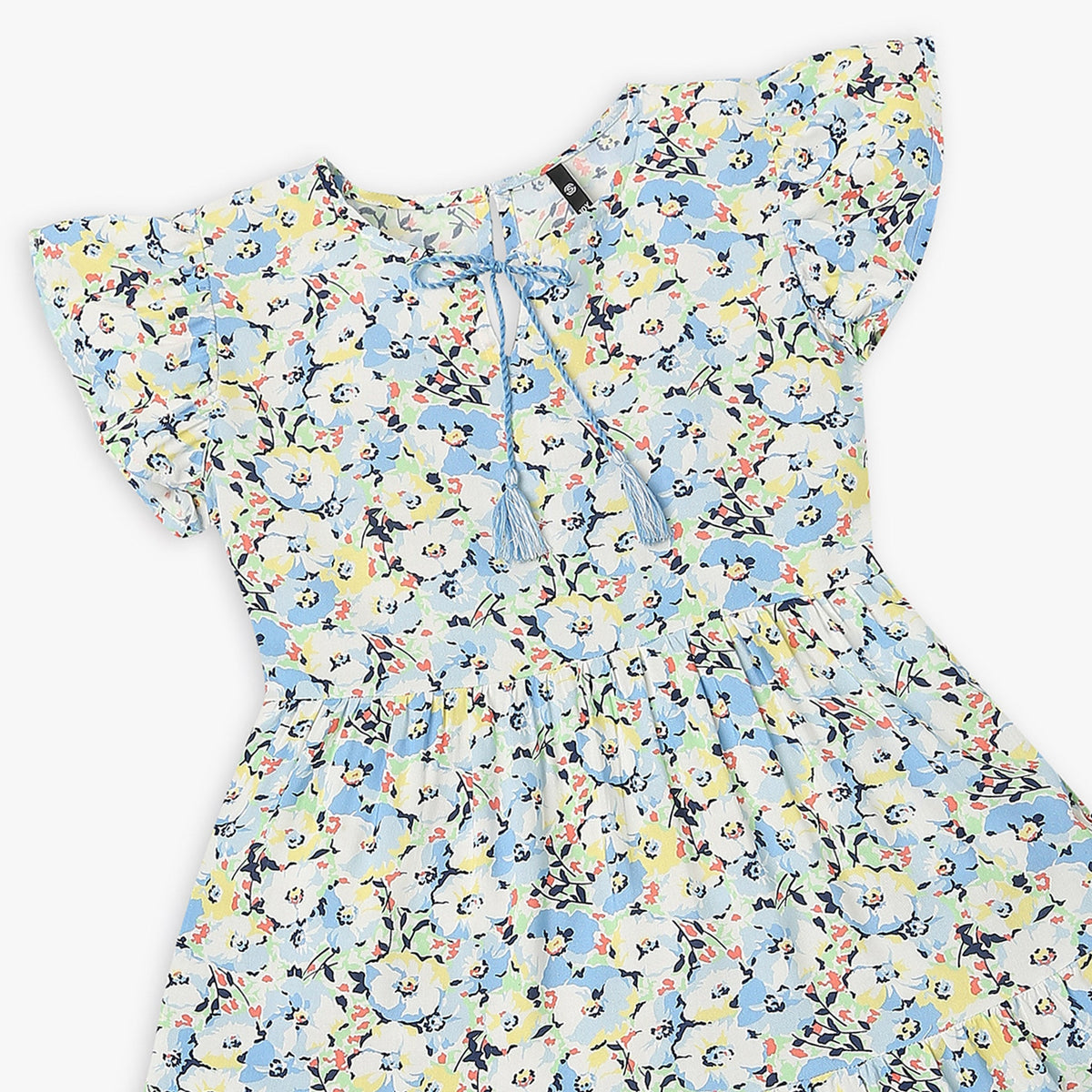 Girl's Regular Fit Printed Dress