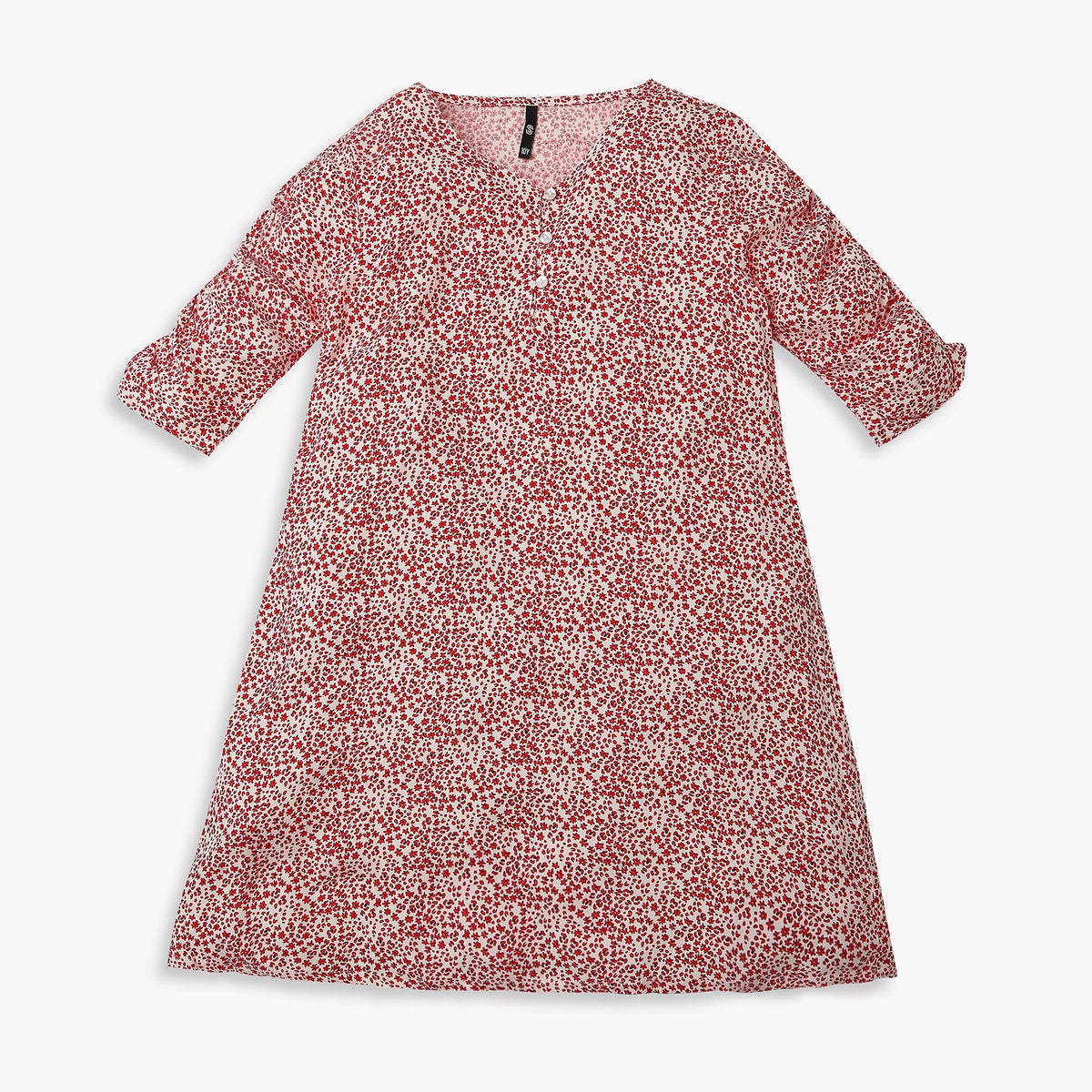 Girls Regular Fit Printed Dress