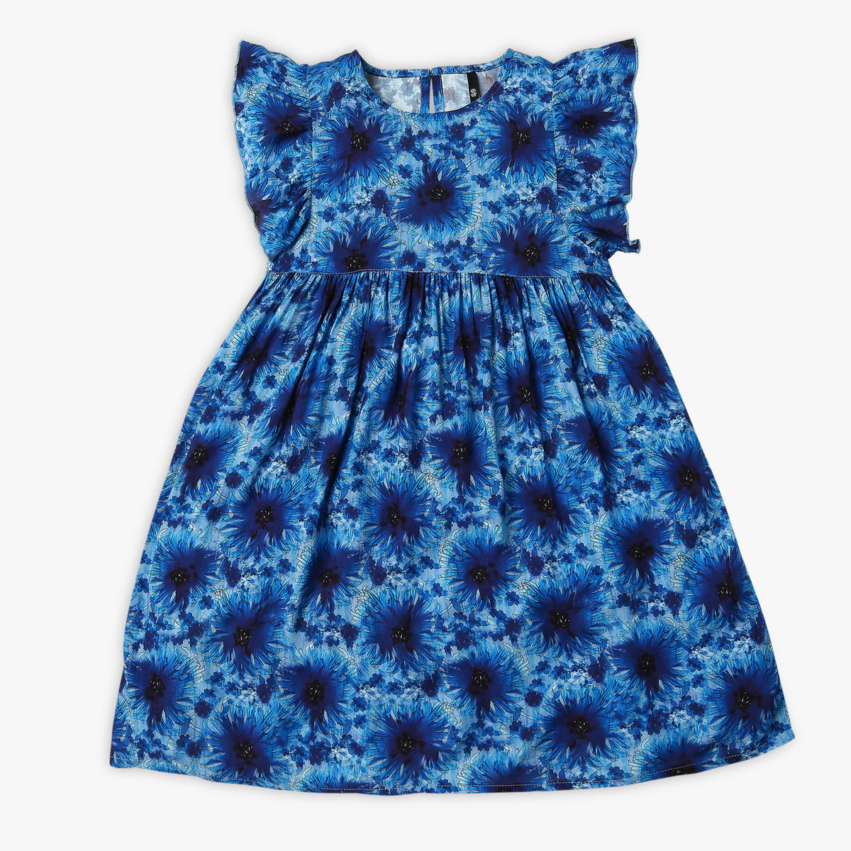 Girl's Regular Fit Printed Frock