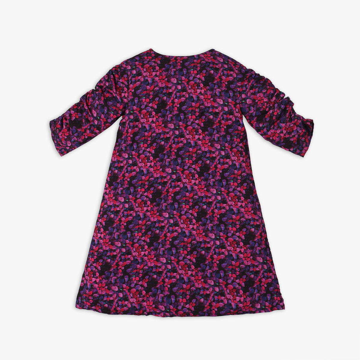 Girls Regular Fit Printed Dress