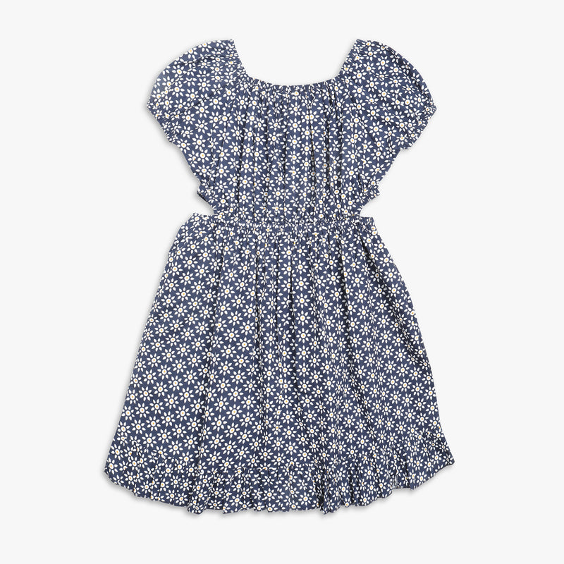 Girls Regular Fit Polka Dots Dress