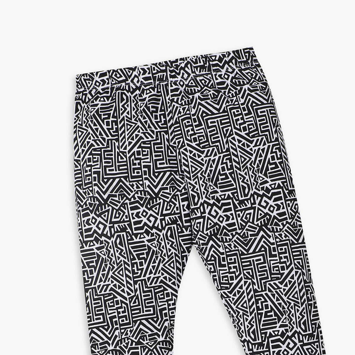 Girl's Skinny Fit Printed Mid Rise Leggings