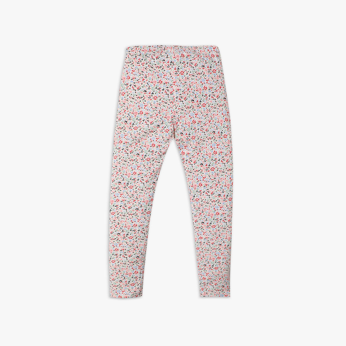 Girl's Skinny Fit Printed Mid Rise Leggings