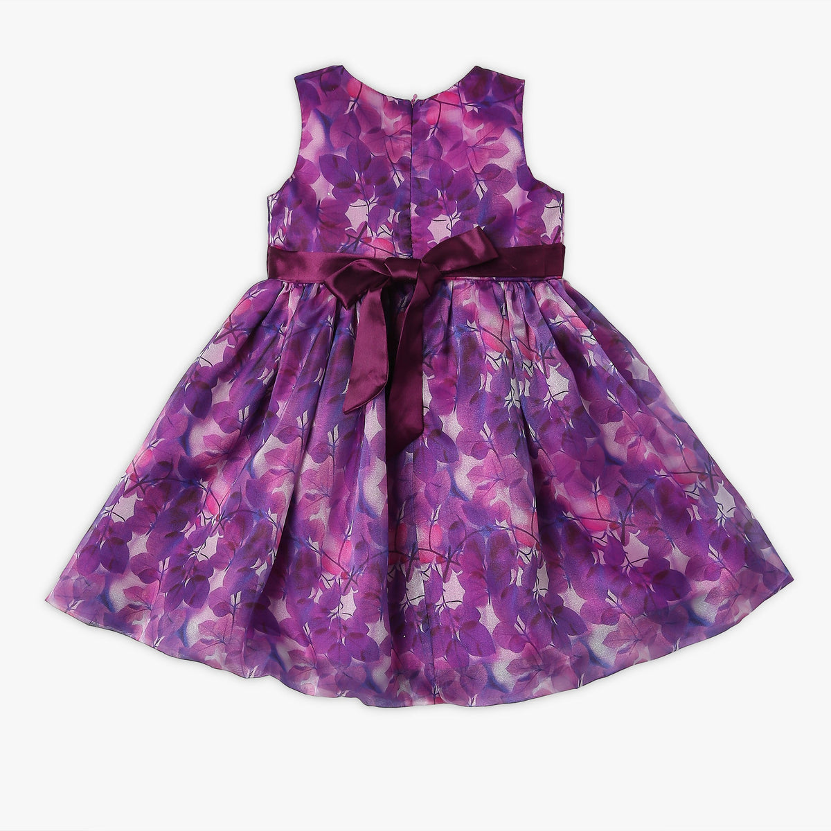 Girl's Regular Fit Printed Frock