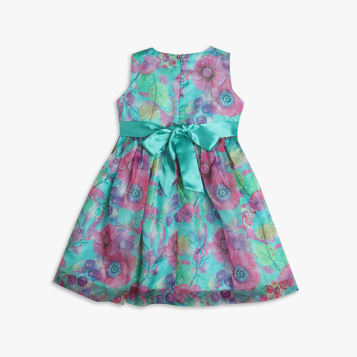 Girls Regular Fit Printed Frock