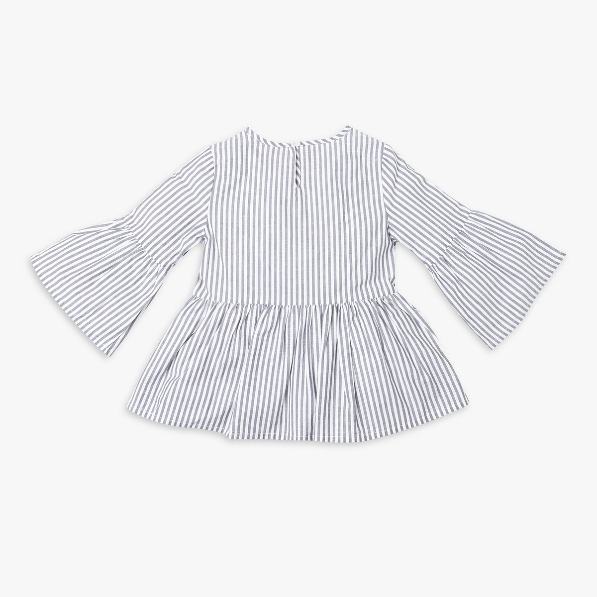 Girls Regular Fit Striped Top