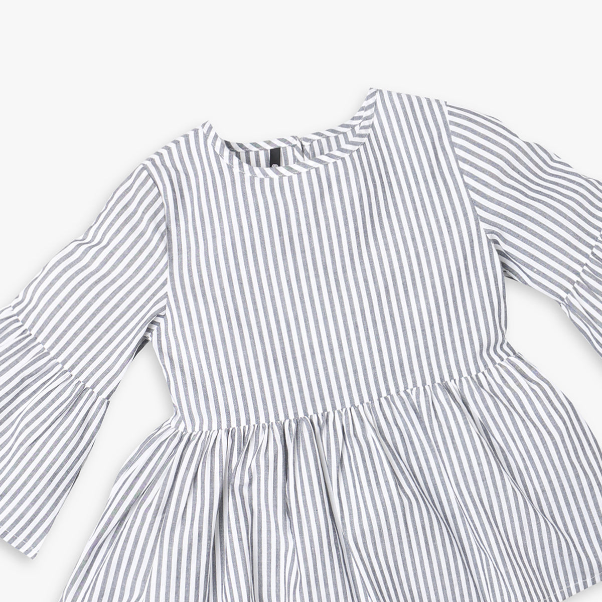 Girls Regular Fit Striped Top