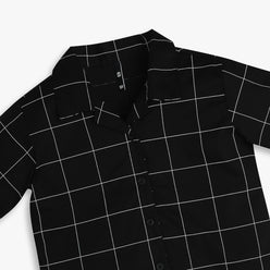 Girls Regular Fit Checkered Shirt