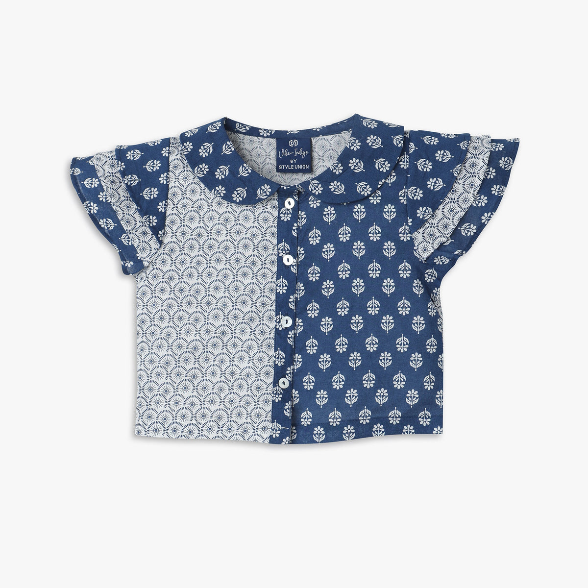 Girls Regular Fit Printed Top