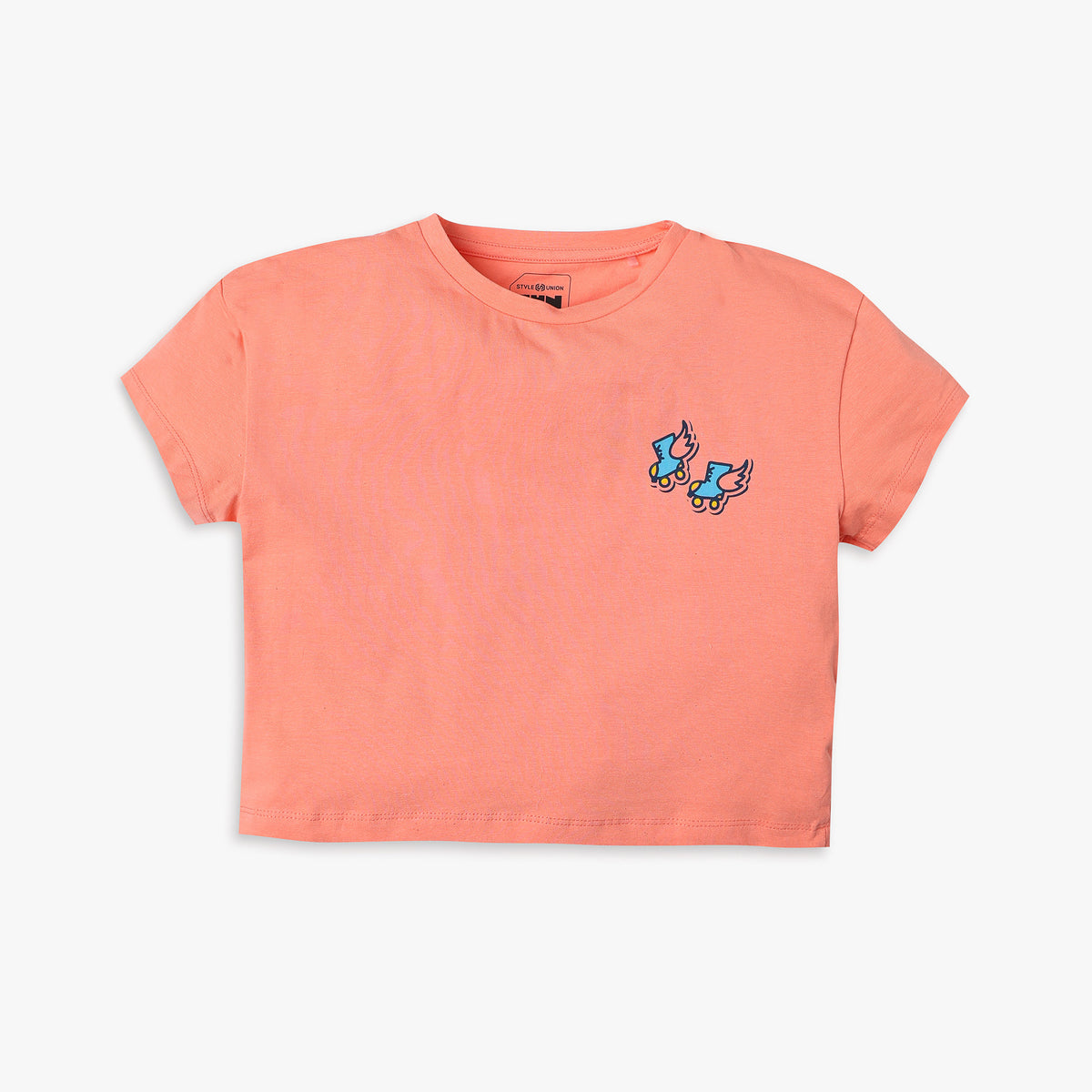 Girl's Regular Fit Printed T-Shirt